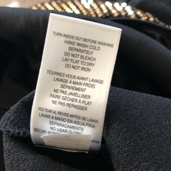 Julia Jordan Twist Halter Neck Jumpsuit Gold Metallic Wide Leg Size 8 NWT - Picture 12 of 17